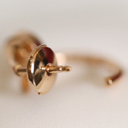 [Clover Jewelery]JUSTE EARRINGS PINK GOLD