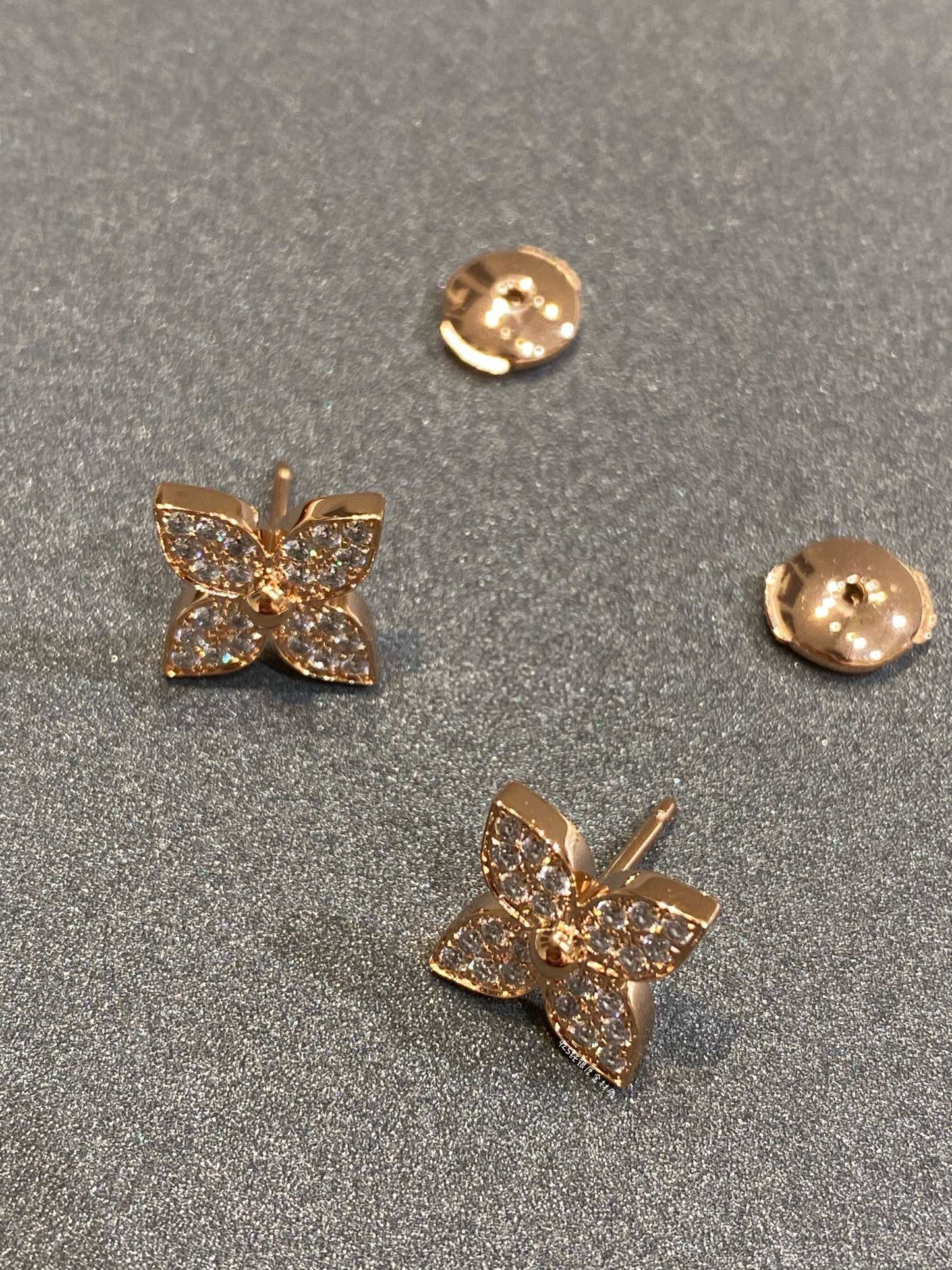 [Clover Jewelery]STAR DIAMOND EARRINGS