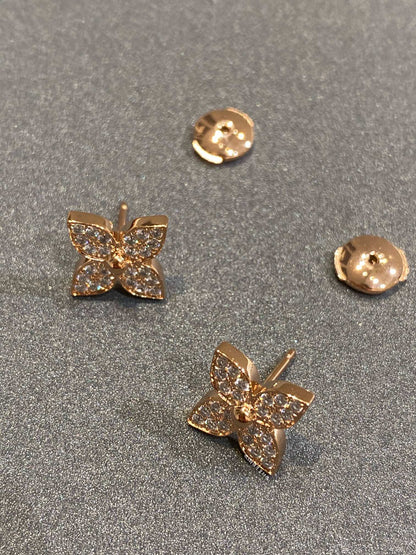 [Clover Jewelery]STAR DIAMOND EARRINGS