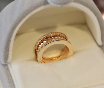 [Clover Jewelery]ZERO 1 GOLD DIAMOND RING