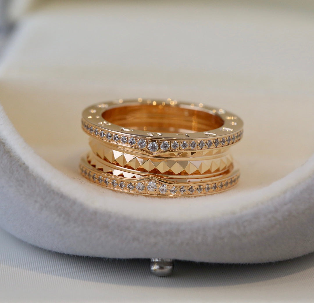 [Clover Jewelery]ZERO 1 GOLD DIAMOND RING