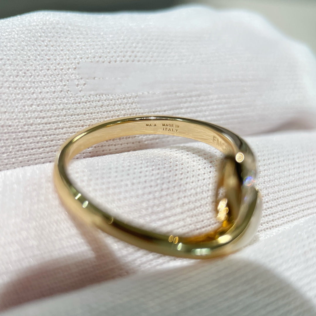 [Clover Jewelery]DREAM RING PINK GOLD DIAMOND