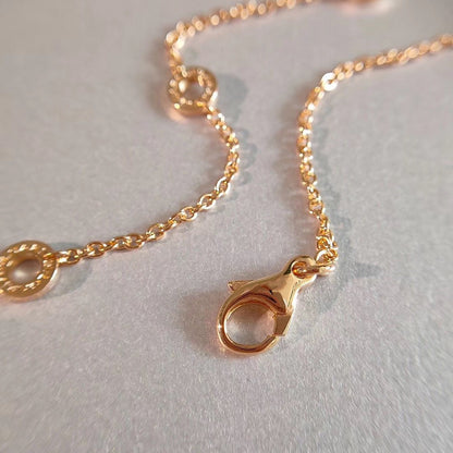 [Clover Jewelery]ZERO 1 NECKLACE PINK GOLD