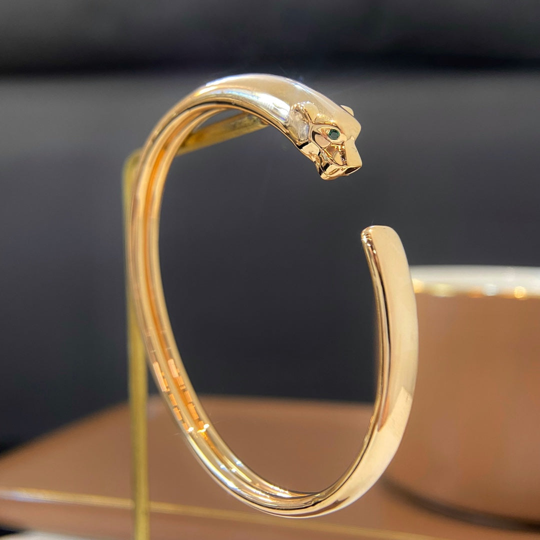 [Clover Jewelery]PANTHERE GOLD OPEN BRACELET