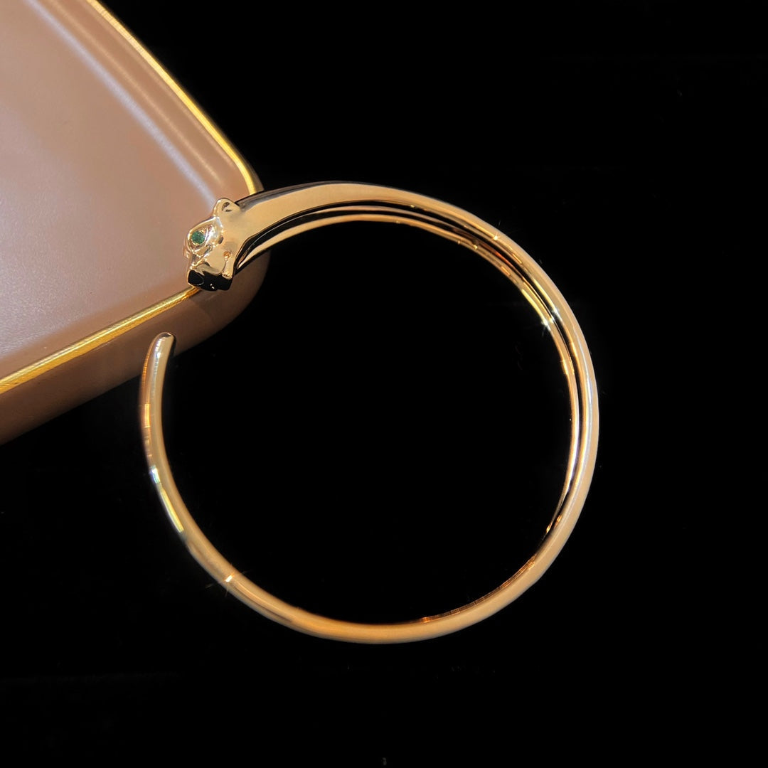 [Clover Jewelery]PANTHERE GOLD OPEN BRACELET