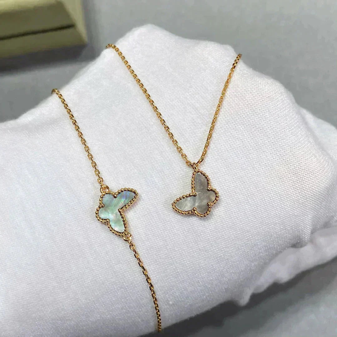 [Clover Jewelery]BUTTERFLY DARK MOP BUTTERFLY BRACELET