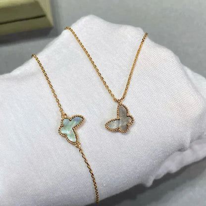 [Clover Jewelery]BUTTERFLY DARK MOP BUTTERFLY BRACELET