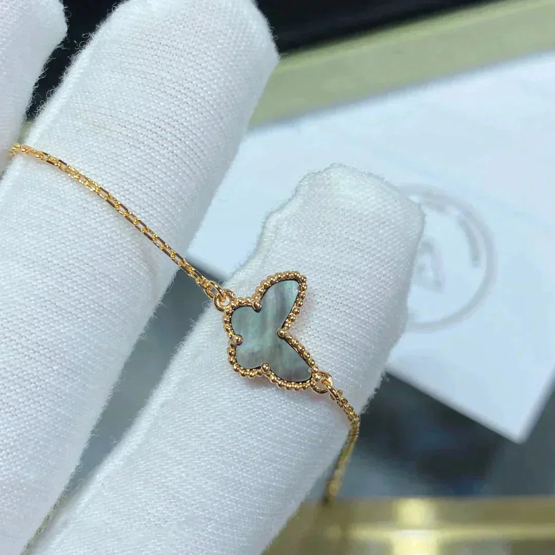 [Clover Jewelery]BUTTERFLY DARK MOP BUTTERFLY BRACELET