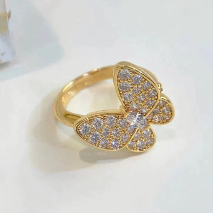 [Clover Jewelery]BUTTERFLY DIAMOND RING
