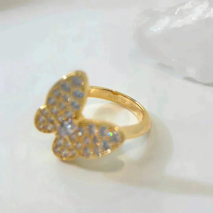 [Clover Jewelery]BUTTERFLY DIAMOND RING