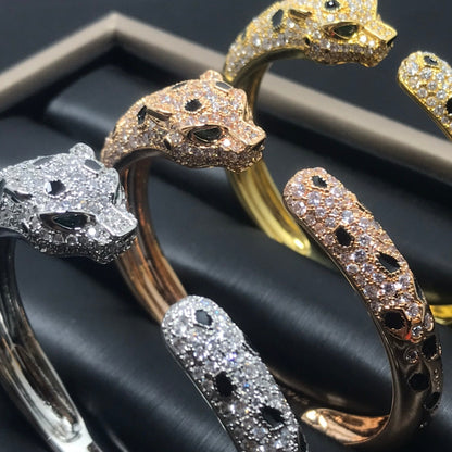 [Clover Jewelery]PANTHERE BIG BRACELET DIAMONDS