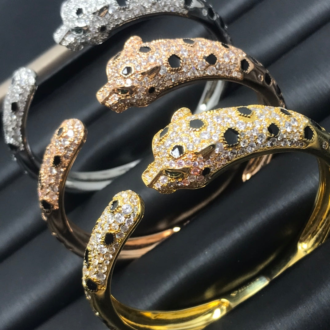 [Clover Jewelery]PANTHERE BIG BRACELET DIAMONDS