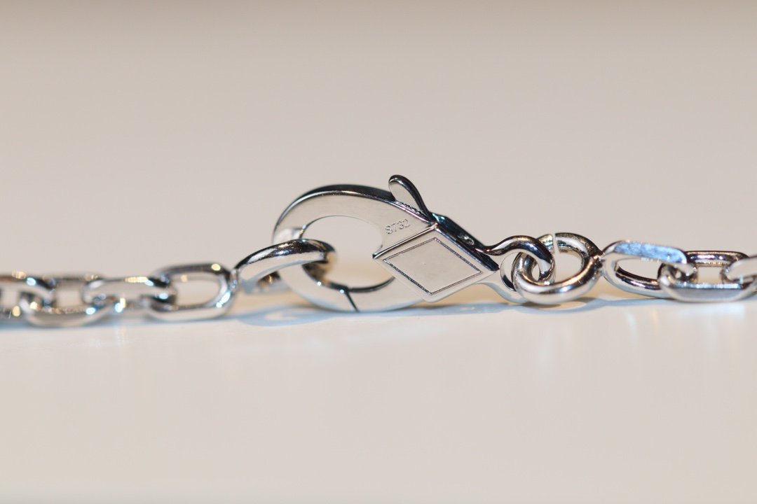 [Clover Jewelery]CLOVER 20 MOTIFS ONYX DIAMOND SILVER