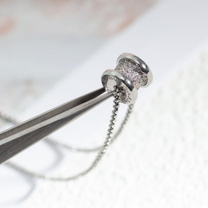 [Clover Jewelery]ZERO 1 SILVER DIAMOND NECKLACE