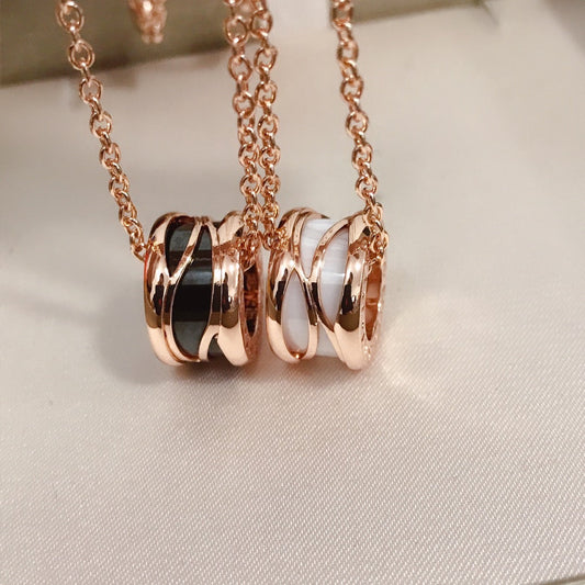 [Clover Jewelery]ZERO 1 FOUR BAND PINK GOLD CERAMIC