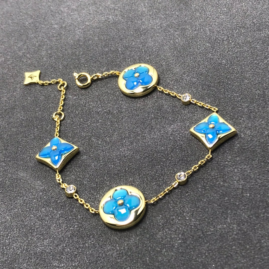 [Clover Jewelery]STAR AND SUN TURQUOISE 4 MOTIFS 3 DIAMONDS