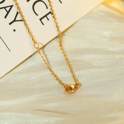 [Clover Jewelery]VOLT SILVER DIAMOND PEDANT NECKLACE