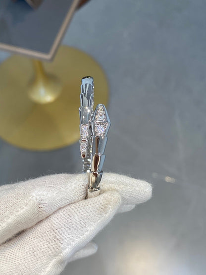 [Clover Jewelery]SERPENTI BRACELET DIAMONDS SILVER