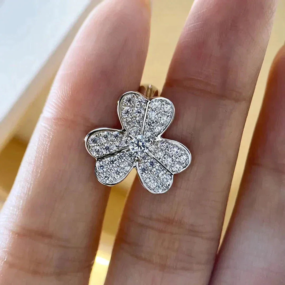 [Clover Jewelery]CLOVER COMOS DIAMOND EARRINGS SILVER
