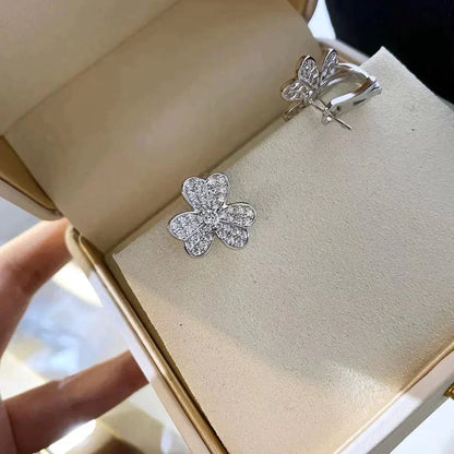 [Clover Jewelery]CLOVER COMOS DIAMOND EARRINGS SILVER