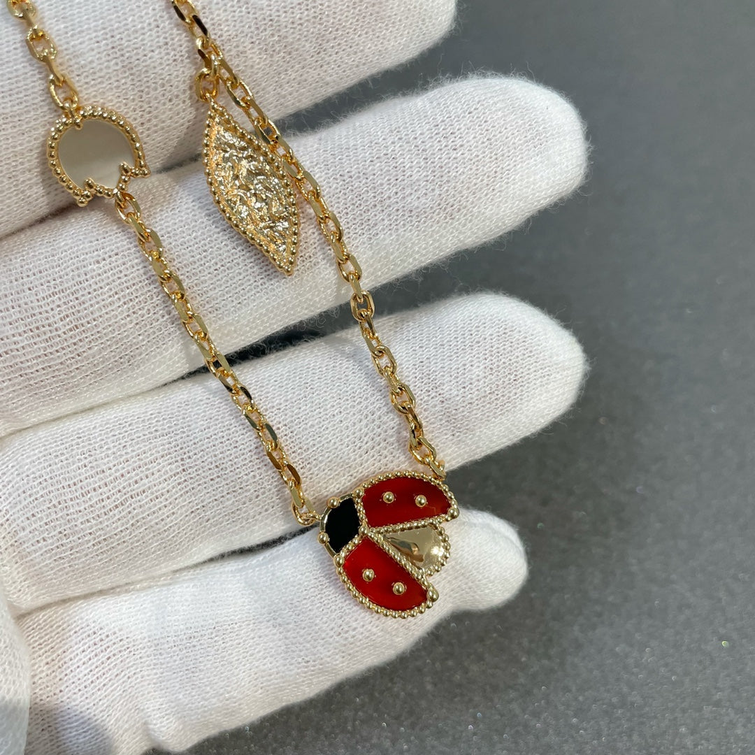 [Clover Jewelery]LUCKY SPRING 15 MOTIFS GOLD NECKLACE