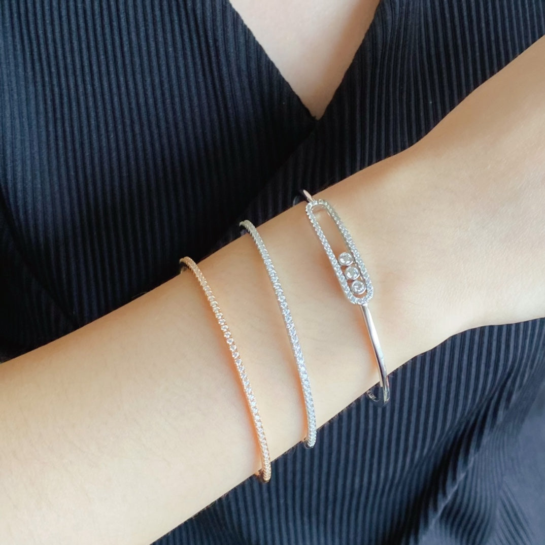 [Clover Jewelery]MINI DIAMOND TENNIS BRACELET