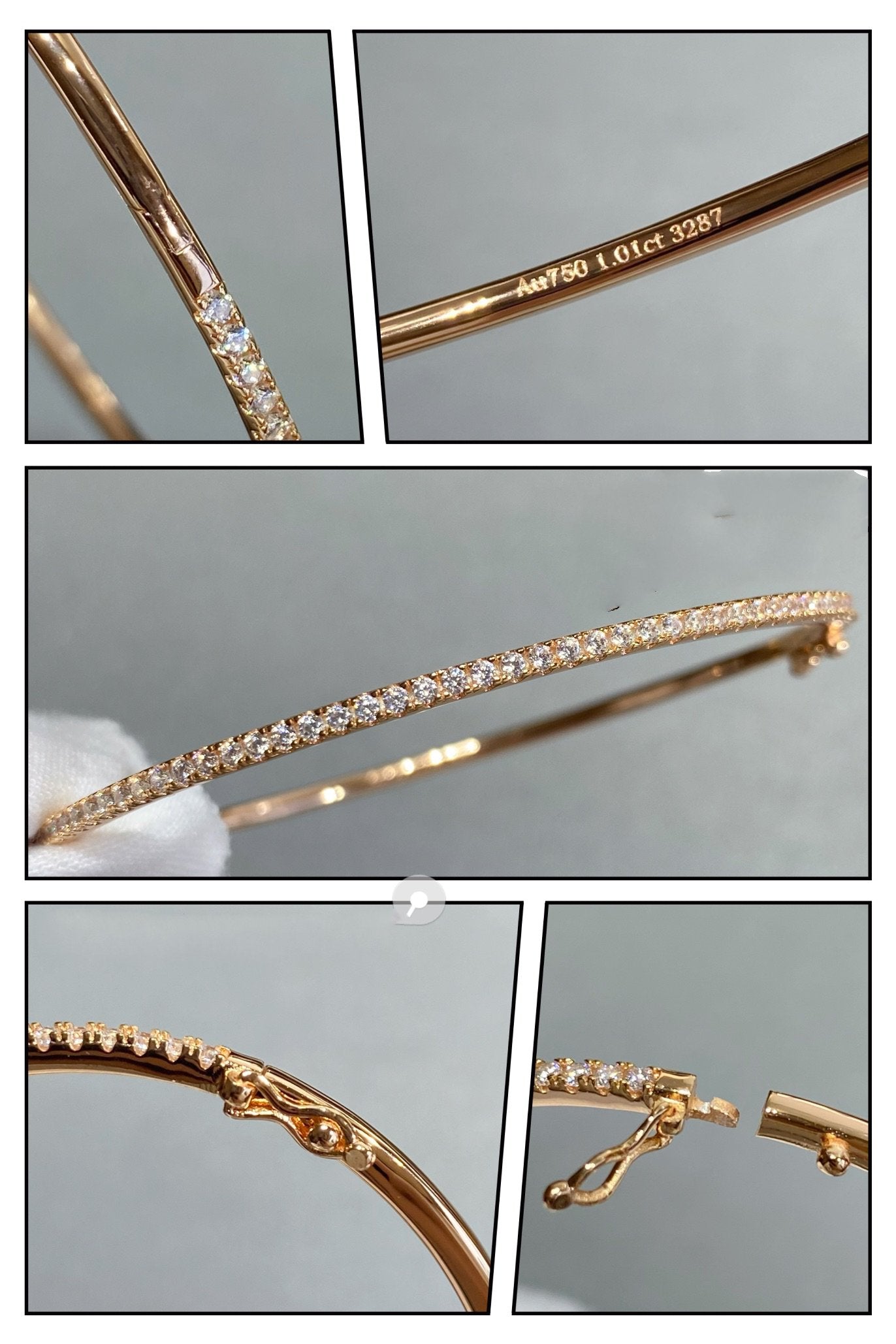 [Clover Jewelery]MINI DIAMOND TENNIS BRACELET