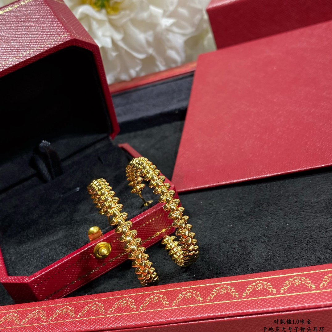 [Clover Jewelery]CLASH LARGE HOOP EARRINGS