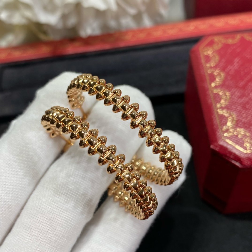 [Clover Jewelery]CLASH LARGE HOOP EARRINGS