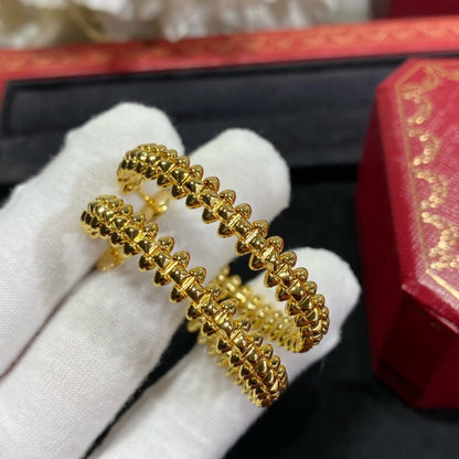 [Clover Jewelery]CLASH LARGE HOOP EARRINGS