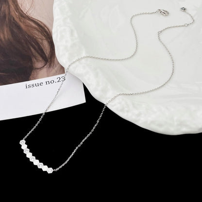 [Clover Jewelery]BEE MY LOVE DIAMOND NECKLACE