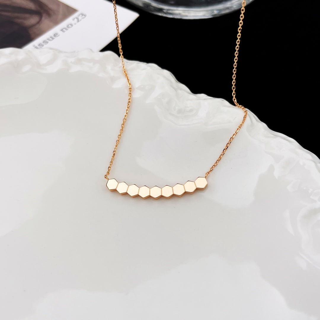 [Clover Jewelery]BEE MY LOVE DIAMOND NECKLACE