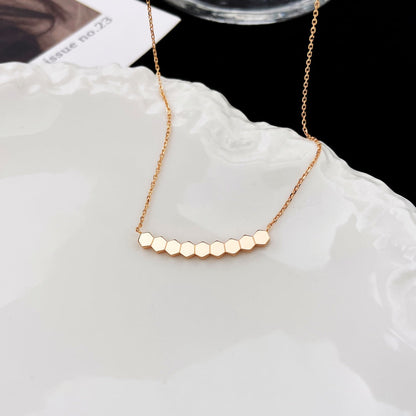 [Clover Jewelery]BEE MY LOVE DIAMOND NECKLACE