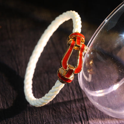 [Clover Jewelery]FORCE 10 WHITE TEXTILE DIAMOND PAVED