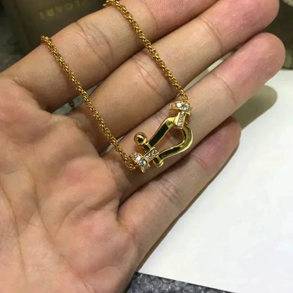 [Clover Jewelery]FORCE 10 DIAMOND NECKLACE
