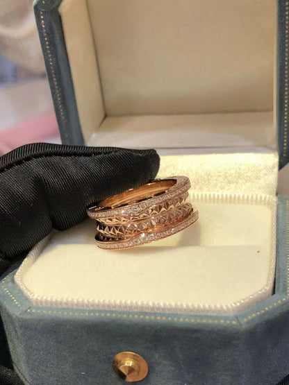 [Clover Jewelery]ZERO 1 ROCK DIAMOND PINK GOLD