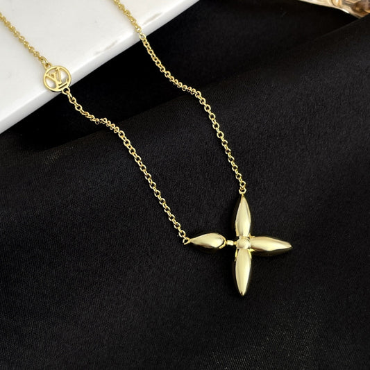 [Clover Jewelery]LOUISETTE GOLD NECKLACE