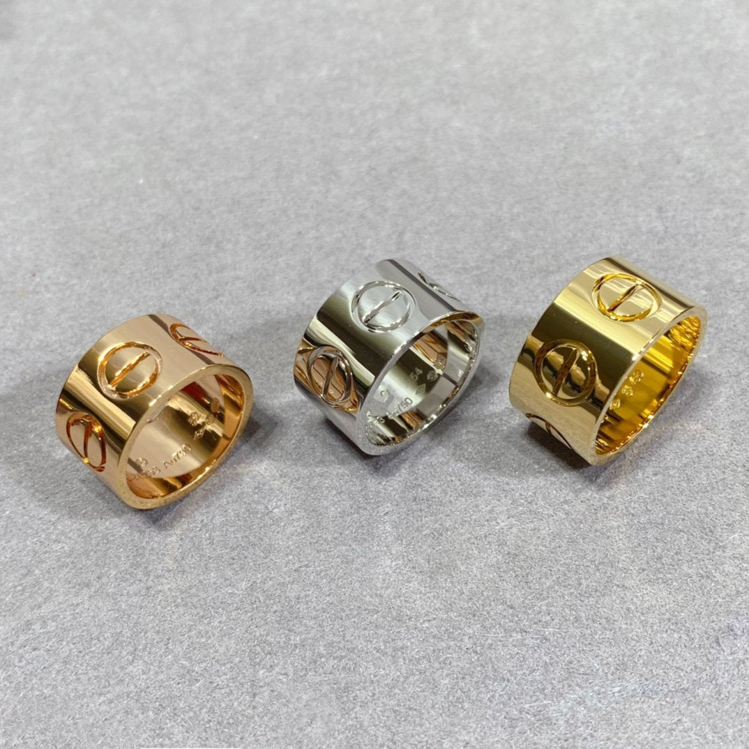 [Clover Jewelery]LOVE 11MM LARGE RING