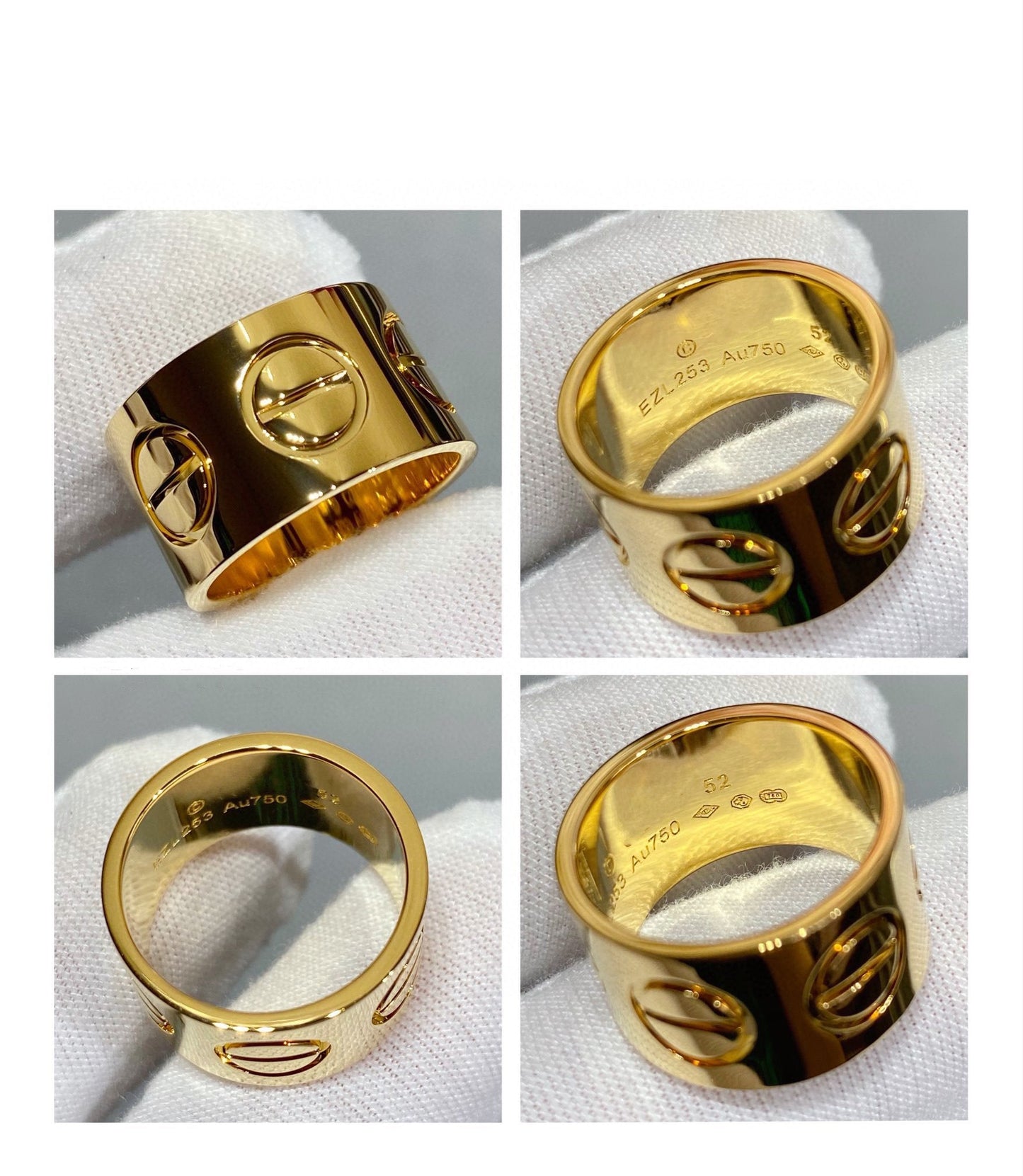 [Clover Jewelery]LOVE 11MM LARGE RING