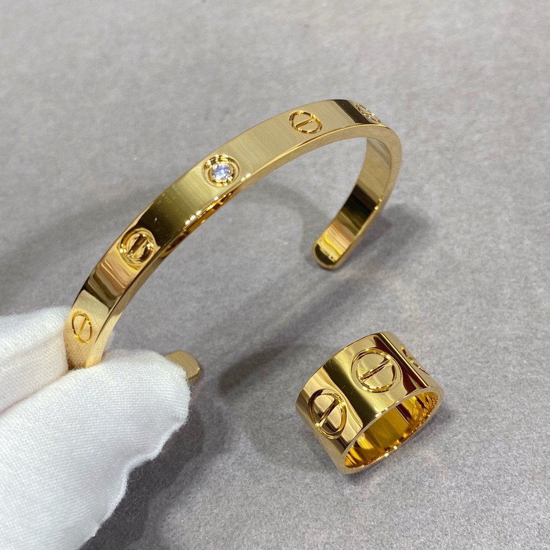 [Clover Jewelery]LOVE 11MM LARGE RING