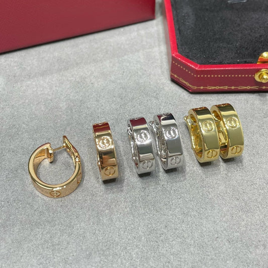 [Clover Jewelery]LOVE 5.5MM EARRINGS