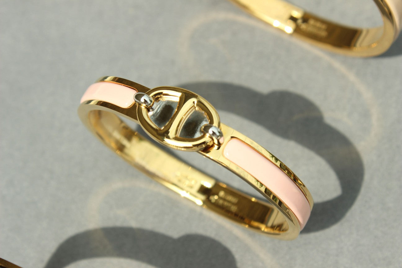 [Clover Jewelery]CLIC CHAINE GOLD BRACELET