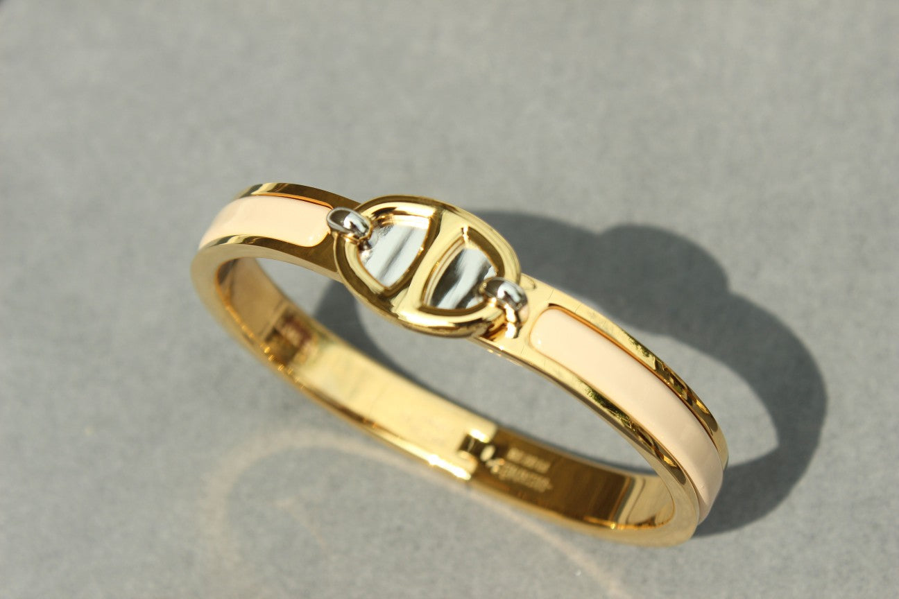 [Clover Jewelery]CLIC CHAINE GOLD BRACELET