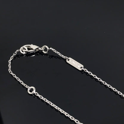 [Clover Jewelery]CLOVER PIETERSITE SILVER LONG NECKLACE