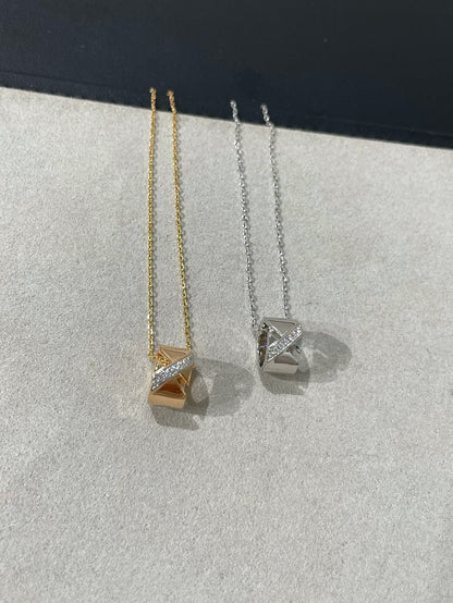 [Clover Jewelery]LIENS EVIDENCE DIAMOND NECKLACE