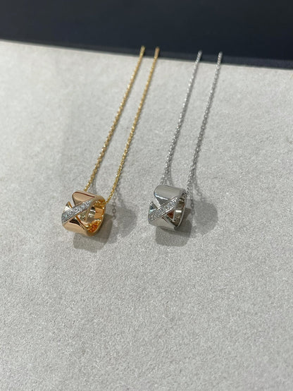 [Clover Jewelery]LIENS EVIDENCE DIAMOND NECKLACE