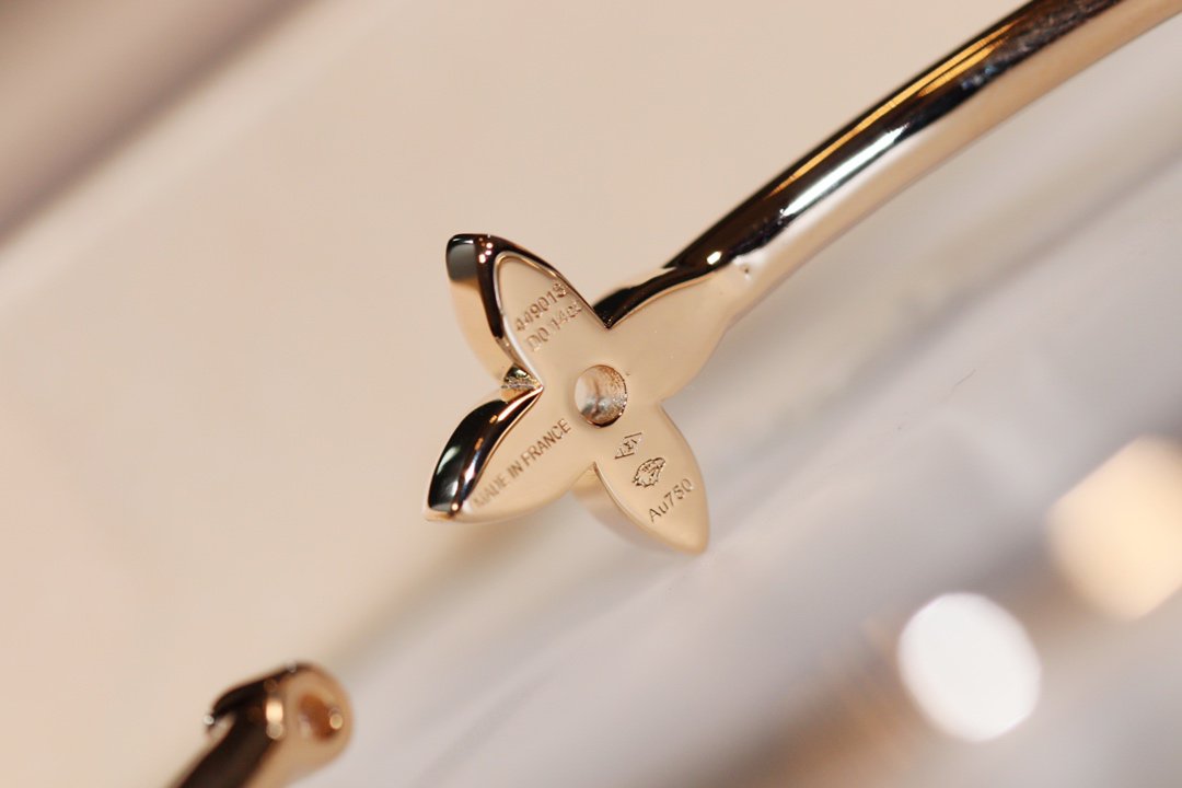 [Clover Jewelery]IDYLLE GOLD OPEN BRACELET DIAMOND PAVED