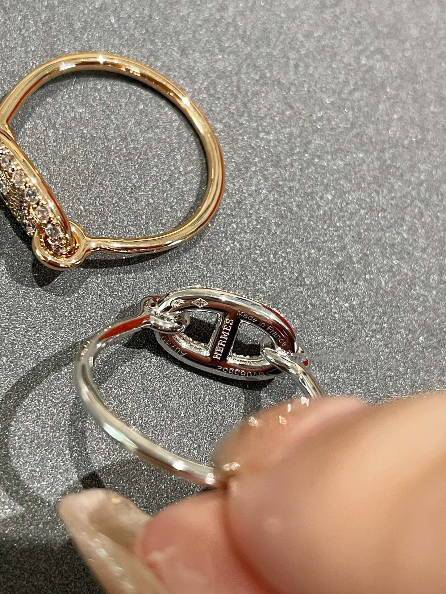 [Clover Jewelery]RONDE SMALL DIAMOND RING