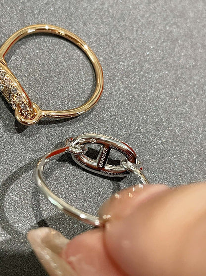 [Clover Jewelery]RONDE SMALL DIAMOND RING