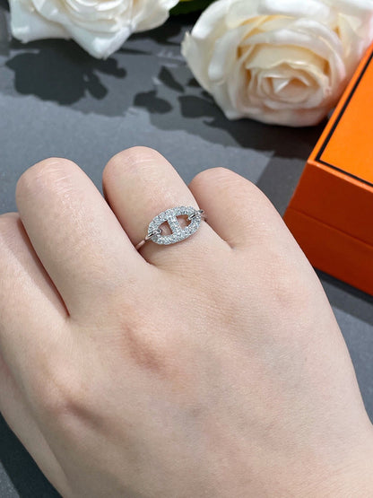 [Clover Jewelery]RONDE SMALL DIAMOND RING